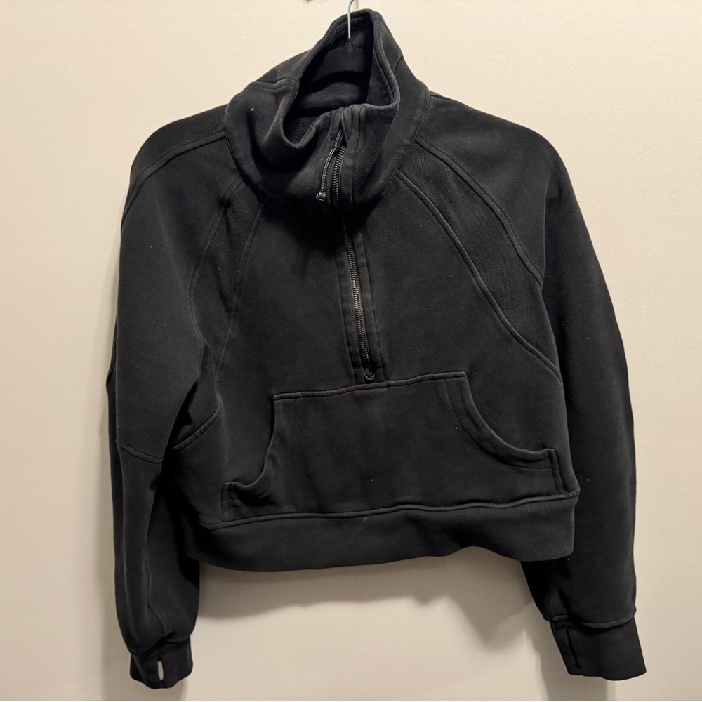 Lululemon Scuba Oversized Half Zip Funnel-Neck